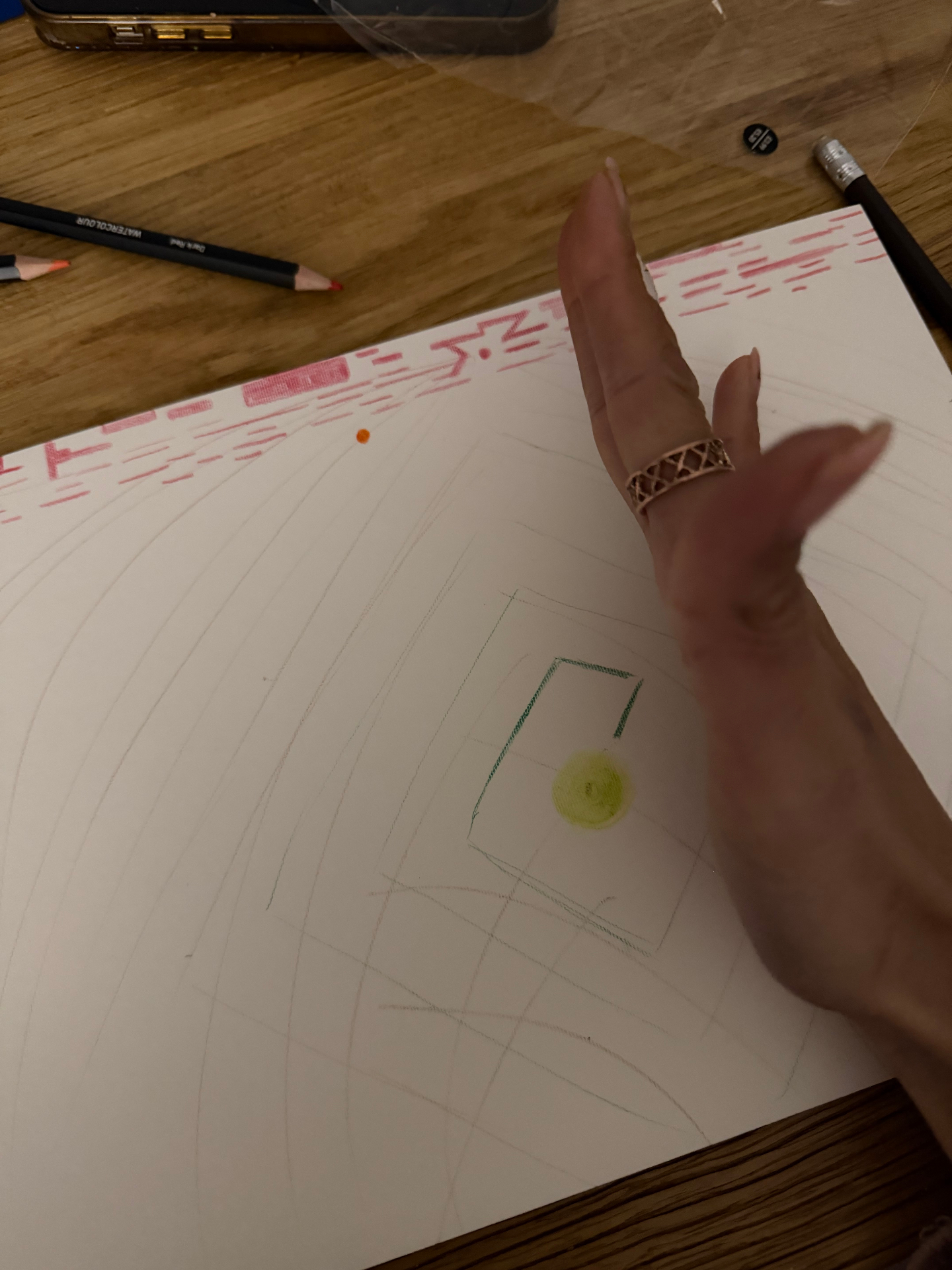 There are Lightcodes and A Universal Light Language of God within this art piece. And, do you see how many layers there are? This is how it started…