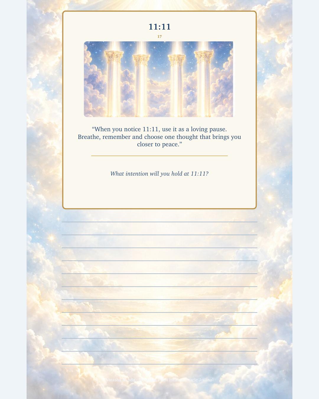 Card 05, The Feather — softness can carry strength